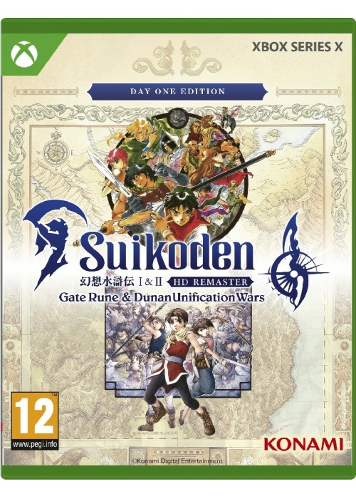 Suikoden I&II HD Remaster Gate Rune & Dunan Unification Wars Day One Edition XBOX Series X NEW