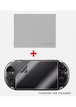 Sony PS Vita Cleaning Cloth with screen protector (NEW)