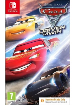 Cars 3: Driven to Win (Code In  Box) Nintendo Switch NEW