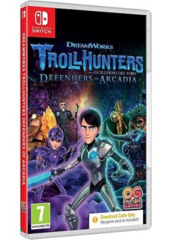 Dreamworks Trollhunters: Defenders Of Arcadia (Code In The Box) Nintendo Switch NEW
