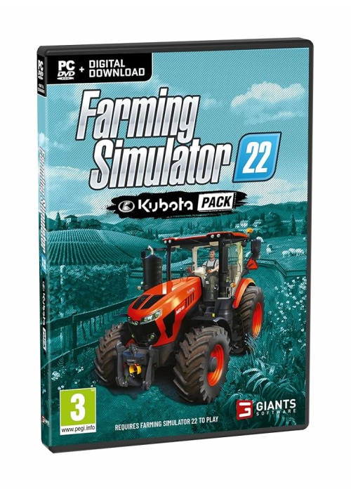 Farming Simulator 22 Kubota Pack PC (NEW)