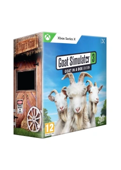 Goat Simulator 3 - Goat In Box - Collector's Edition XBOX Series X NEW