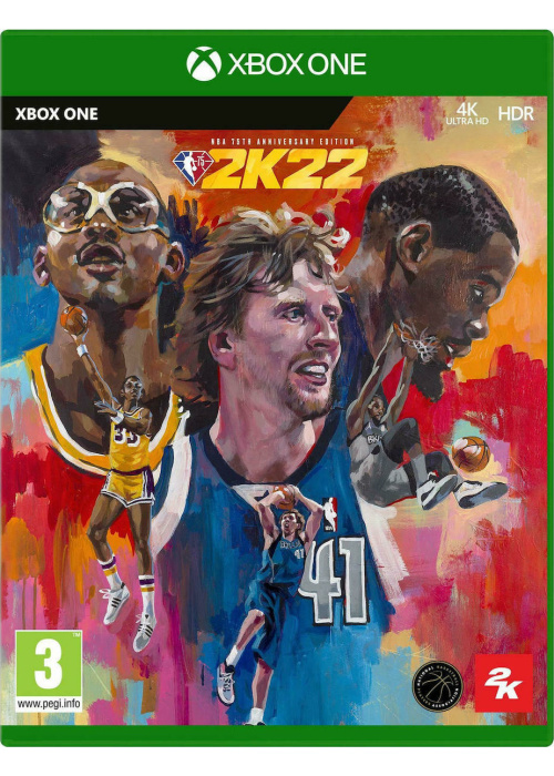 NBA 2K22 - NBA 75th Anniversary Edition XBOX ONE NEW