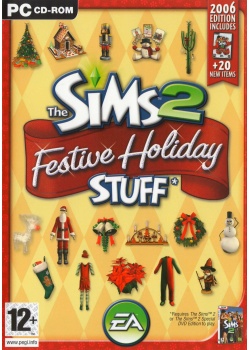 The Sims 2 Festive Holiday Stuff PC (Used) GAME ONLY