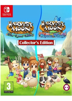Harvest Moon: The Lost Valley and Skytree Village Collector's Edition Nintendo Switch NEW