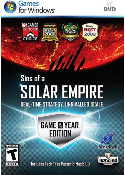 Sins Of A Solar Empire - GOTY Edition PC (Used)