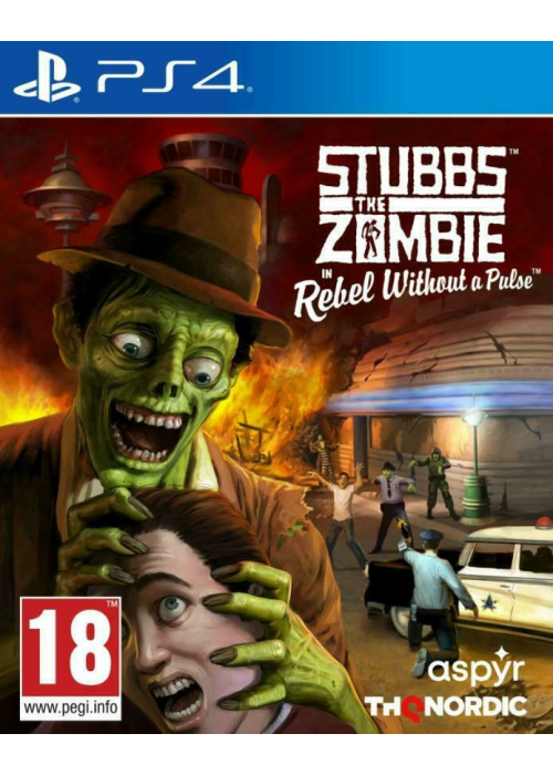 Stubbs The Zombie In Rebel Without A Pulse PS4 NEW