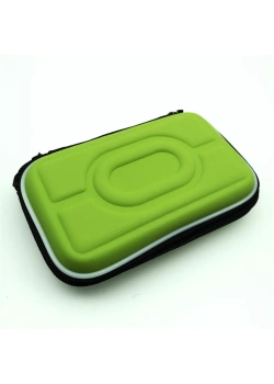 Hard Carry Case Gameboy Advance GBA Gameboy Color GBC Storage Bag Green (OEM) (NEW)