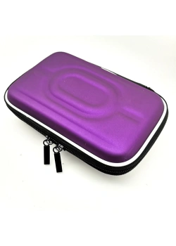 Hard Carry Case Gameboy Advance GBA Gameboy Color GBC Storage Bag Purple (OEM) (NEW)