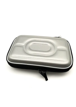 Hard Carry Case Gameboy Advance GBA Gameboy Color GBC Storage Bag Silver (OEM) (NEW)