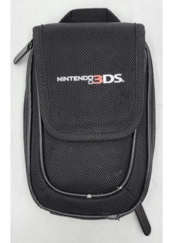 Nintendo 3DS Black Carrying Case Zip Up (Used)