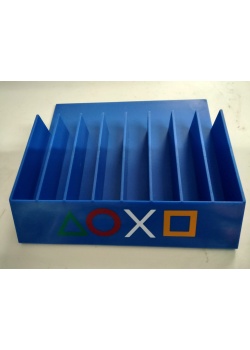 Playstation 8 Games 3d Printed Base (OEM) (NEW)