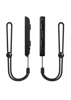 Joy-Con hand wrist strap *1 pair Black Nintendo Switch (Used)