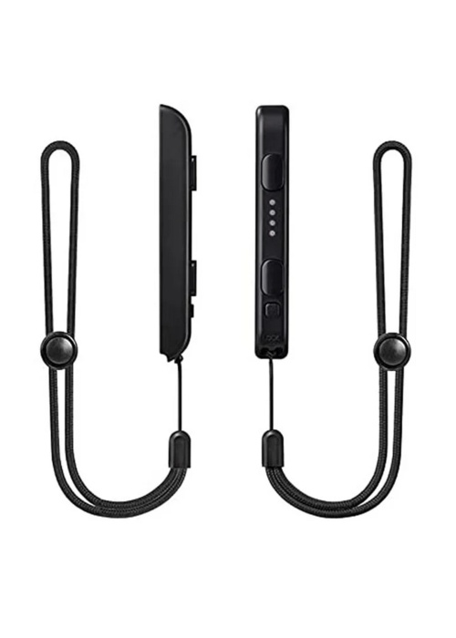 Joy-Con hand wrist strap *1 pair Black Nintendo Switch (Used)