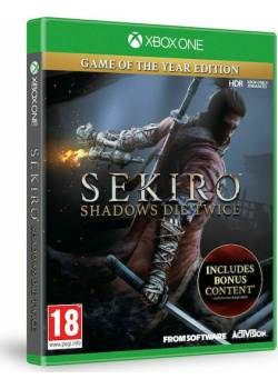 Sekiro Shadows Die Twice Game of the year Edition XONE NEW