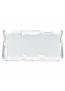 3DS Hard Transparent Protective Case OEΜ (NEW)