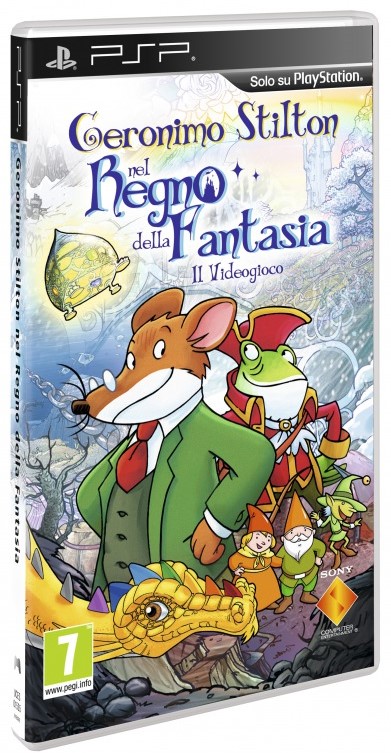 Geronimo Stilton In The Kingdom Of Fantasy The Videogame PSP (NEW)