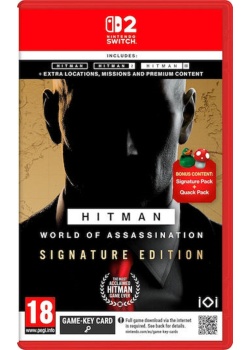 Hitman Signature Edition (Game-Key Card) Nintendo Switch 2 NEW