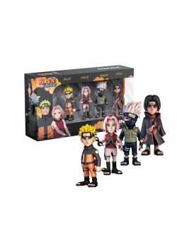 MINIX 4-PACK 7 CM - NARUTO SHIPPUDEN NEW