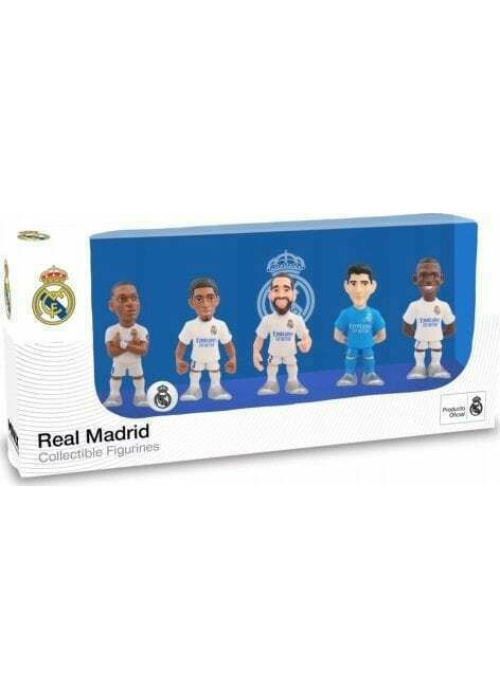 MINIX 5-PACK 7 CM - REAL MADRID VER.B NEW