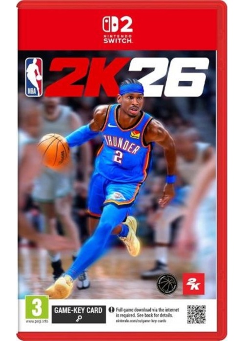 NBA 2K26 (Game-Key Card) Nintendo Switch 2 NEW