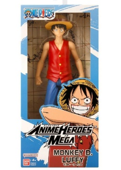 ANIME HEROES ONE PIECE MEGA - MONKEY D. LUFFY NEW