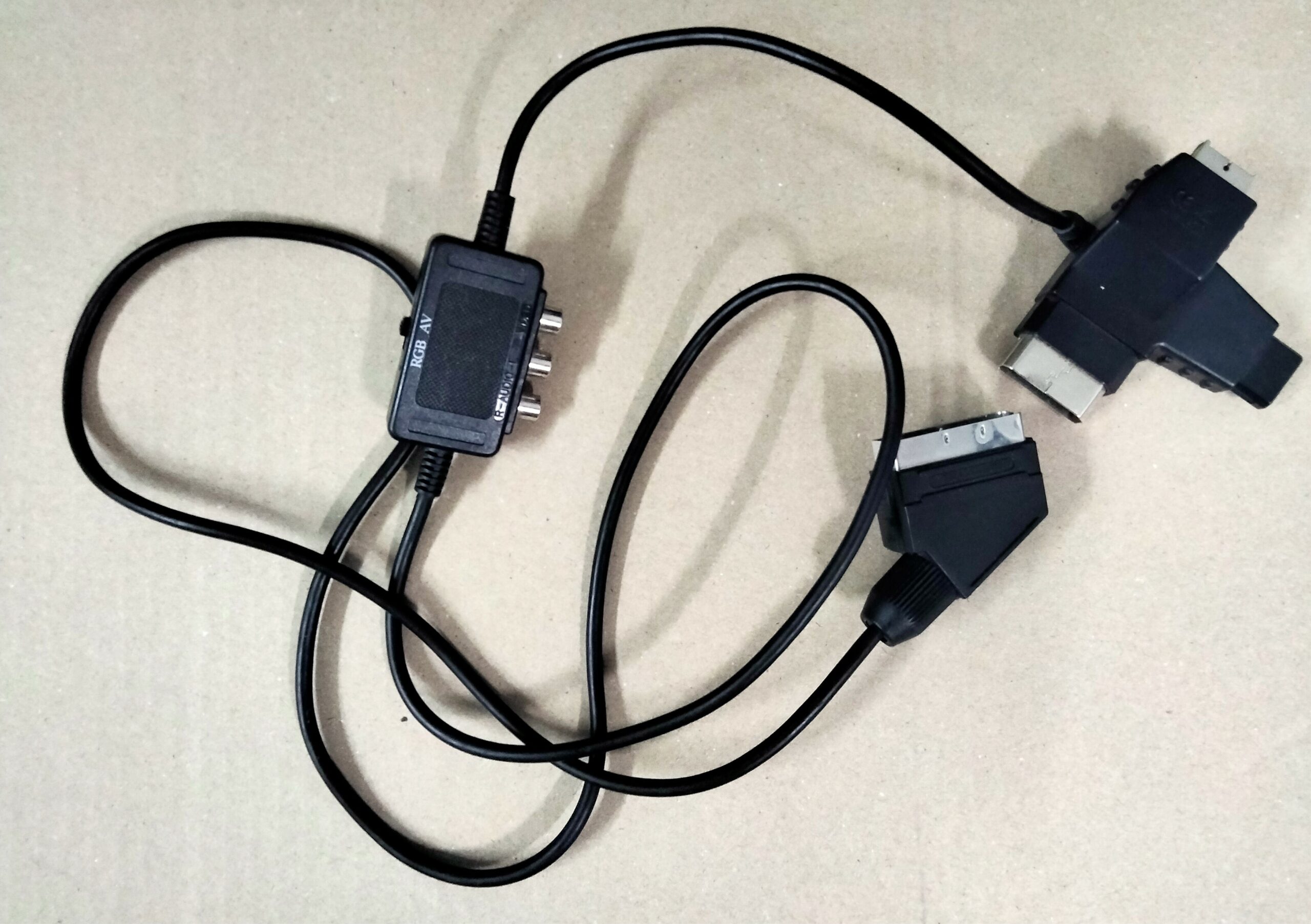 Madcatz Multi Av Adaptor For Playstation/Gamecube/n64/XBOX (Used)