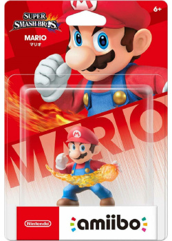 Nintendo Amiibo Super Smash Bros. Figurine Mario Wii U NEW