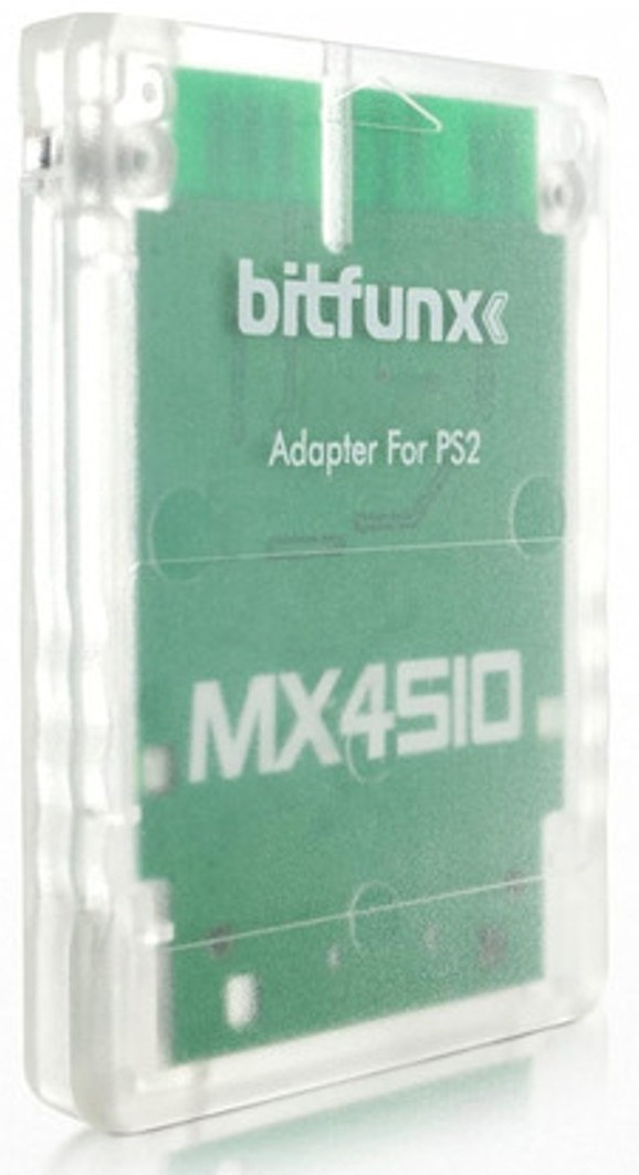 BITFUNX - MX4510 SD Card Adapter For PS2 OEM (Used)