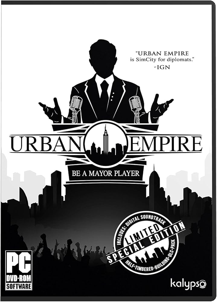 Urban Empire - Be A Mayor Player PC (NEW)