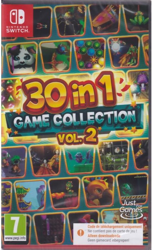 30 in 1 Game Collection VOL.2 (CODE IN THE BOX) Nintendo Switch NEW
