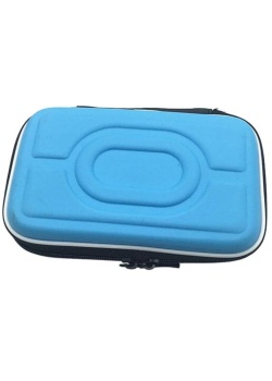Hard Carry Case Gameboy Advance GBA Gameboy Color GBC Storage Bag Light Blue (OEM) (NEW)