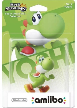 Nintendo Amiibo Figurine Yoshi No.3 (Super Smash Bros. Collection) Wii U NEW