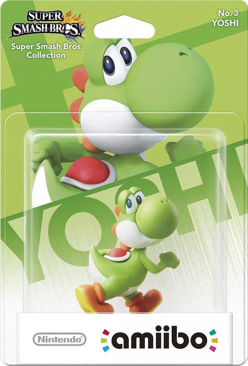 Nintendo Amiibo Figurine Yoshi No.3 (Super Smash Bros. Collection) Wii U NEW