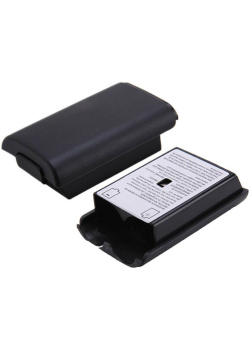 XBOX 360 Battery Cover Black OEM NEW