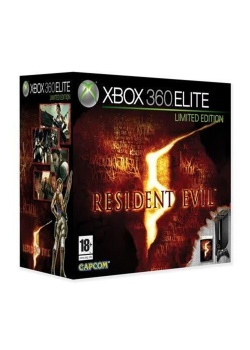 Microsoft XBOX 360 Elite console Resident Evil 5 Special Edition (BOX ONLY) (Used)