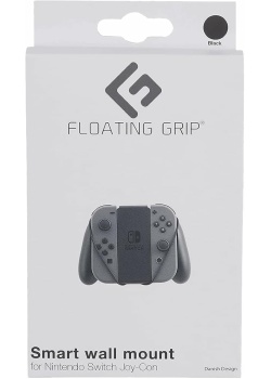 Floating Grip Nintendo Switch Smart Wall Mount For Joy-Con (Black) Switch NEW