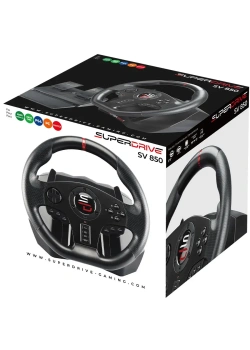 Subsonic Superdrive SV850  inkl. Pedals (PS4  XBOX  Switch  PC) PS4 NEW