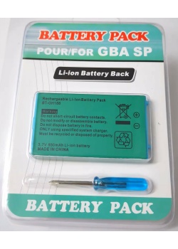 Game Boy Advance SP Battery Pack OEM NEW