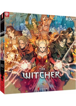 MERCH GAMING PUZZLE: THE WITCHER SCOIA'JTAEL PUZZLES 500 NEW