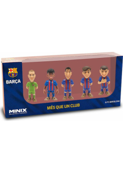 MINIX 5-PACK 7 CM - FC Barcelona V2 NEW