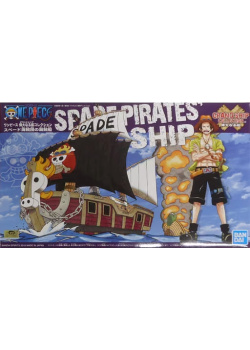 ONE PIECE GRAND SHIP COLLECTION SPADE PIRATES SHIP NEW