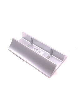 Playstation 2 Slim Silver Vertical Stand OEM (Used)