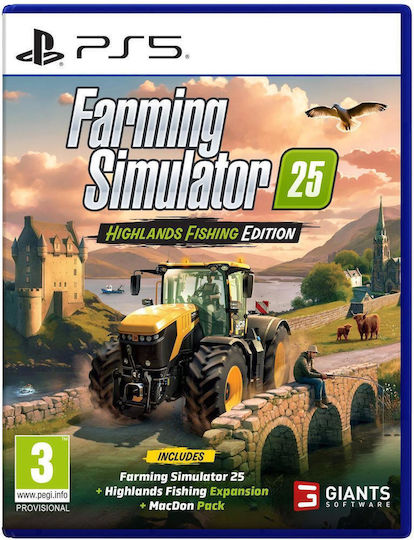 Farming Simulator 25 Highlands Fishing Edition PS5 NEW