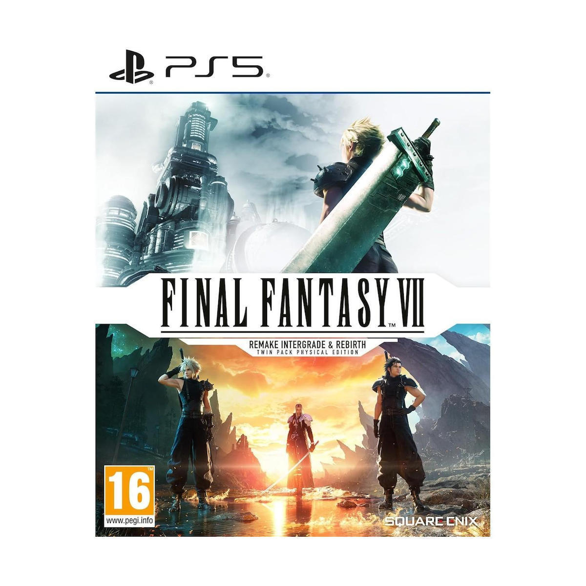 Final Fantasy VII Remake Intergrade / Final Fantasy VII Rebirth Twin Pack PS5 NEW