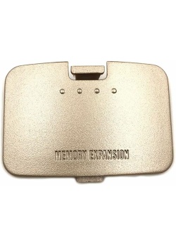 N64 Console Memory Expansion Jumper Pak Lid Gold OEM OEM NEW