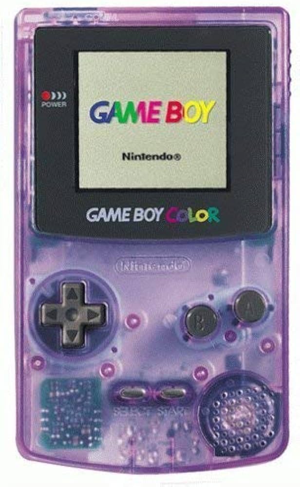 Nintendo Game Boy Color Console Atomic Purple Transparent (Used)
