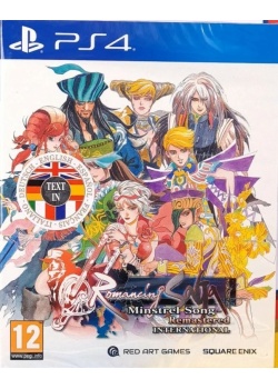Romancing Saga -Minstrel Song- Remastered International PS4 NEW