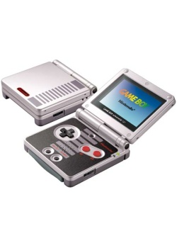 Nintendo Gameboy Advance SP console NES Limited Edition (Used)