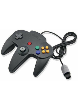 Nintendo 64 Controller Black OEM (Used)